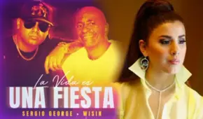 Yahaira Plasencia sorprende al no estar en la carátula del tema de Sergio George con Wisin y redes estallan