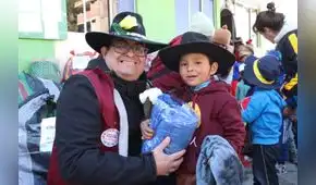 Más de 800 pobladores de Puyca fueron beneficiados con toneladas de ropa de abrigo donadas por jueces y servidores de la CSJAR