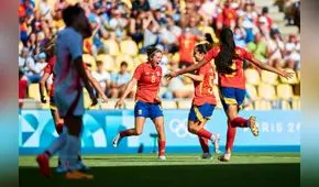 España dio vuelta y derrotó 2-1 a Japón en su debut en los Juegos Olímpicos París 2024