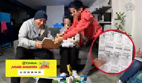 Peruano invirtió S/500 en tickets de La Tinka y se lleva inmensa sorpresa: "Quiero dejar de trabajar" Peruano invirtió S/500 en tickets de La Tinka y se lleva inmensa sorpresa: "Quiero dejar de trabajar"