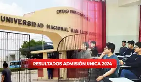 Resultados de Examen de Admisión UNICA 2024 I: mira AQUÍ la lista de ingresantes y puntajes máximos Resultados de Examen de Admisión UNICA 2024 I: mira AQUÍ la lista de ingresantes y puntajes máximos