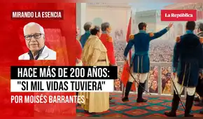 Hace más de 200 años: "si mil vidas tuviera", por Moisés Barrantes