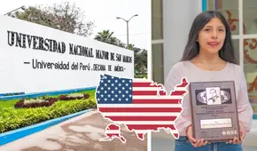 Carmen Cornejo, estudiante de ingeniería de la UNMSM, es premiada en EE. UU.: forma parte del 35% de mujeres STEAM