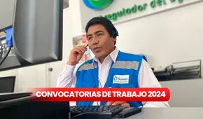 ¿Tienes bachiller? Sunass lanza convocatoria de trabajo con sueldos hasta S/12.000: link para postular ¿Tienes bachiller? Sunass lanza convocatoria de trabajo con sueldos hasta S/12.000: link para postular
