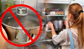 ¿Guardas la olla con comida dentro de la refrigeradora? Esta es la razón por la que nunca debes hacerlo