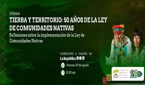 50 años después: ¿Cómo ha influido la Ley de Comunidades Nativas en la vida de los Pueblos Indígenas?
