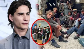 ¿Enzo Vogrincic en Lima? Actores de 'La sociedad de la nieve' causan furor al llegar a Lima para importante evento