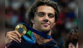 El insólito motivo por el que Thomas Ceccon, nadador campeón de oro en París 2024, terminó durmiendo en un parque