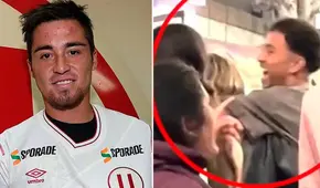 Ale Venturo y Joazinho Arroé, amigo de Rodrigo Cuba, son captados abrazándose en evento público