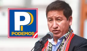 Guido Bellido se incorpora a Podemos Perú: con su ingreso bancada ahora tiene 14 congresistas