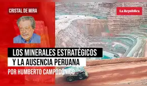 Los minerales estratégicos y la ausencia peruana, por Humberto Campodónico Los minerales estratégicos y la ausencia peruana, por Humberto Campodónico