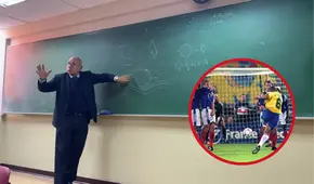Profesor de la UNI explica el gol de Roberto Carlos, en el Brasil vs. Francia de 1997: "Todo es ciencia"