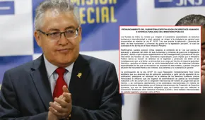 Solicitan al fiscal de la Nación interponer demanda de inconstitucionalidad contra 'Ley de Amnistía'