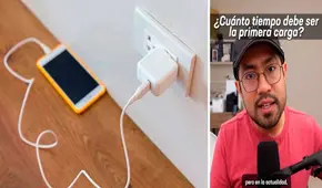 ¿Tienes un teléfono nuevo? Experto revela si es necesario que su primera carga dure 8 o 10 horas