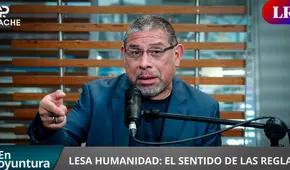 César Azabache sobre ley de impunidad: "Apelar a la prescripción es pedir que aceptemos los crímenes y los olvidemos"