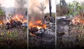 Avioneta se estrelló en Brasil y deja al menos 5 personas muertas: aeronave explotó tras impacto