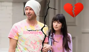 Chris Martin, líder de ‘Coldplay’, anunció el fin de su compromiso con la actriz Dakota Johnson
