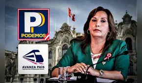 Avanza País y Podemos Perú rechazan reunión con Dina Boluarte en Palacio de Gobierno