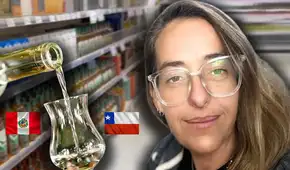 Chilena se sorprende al ver que supermercados de Chile venden el pisco peruano con otro nombre: “Estoy impactada”