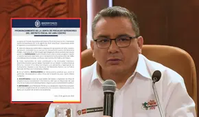 Fiscales superiores de Lima Centro rechazan palabras del Mininter y apoyan a Villena: "Exigimos respeto a nuestra institución"