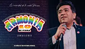 Armonía 10 se pronuncia sobre la salud de su líder Javier Lozada, quién sufrió un preinfarto Armonía 10 se pronuncia sobre la salud de su líder Javier Lozada, quién sufrió un preinfarto