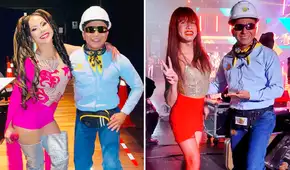 Uchulú y Linda Caba de Explosión de Iquitos se despiden del 'Ingeniero bailarín' tras compartir escenario