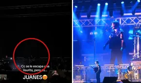 Juanes explotó en pleno concierto en Trujillo porque le apagaron la luz: "No veo ni m*****"