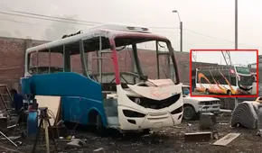 Soldadores transforman 'cústers' en buses panorámicos de turismo usados en el Centro Lima y Miraflores