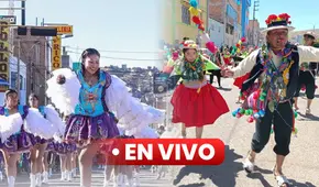 Parada universitaria UNA Puno 2024: cientos participan de concurso de coreografías y pasacalle