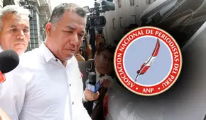 ANP condena amenazas de Darwin Espinoza a la prensa: "Pretende agravar penas para escarmentar a periodistas incómodos"