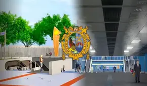 Así lucirá la estación subterránea de la Línea 2 del Metro que pasará por la UNMSM: ocupará 2,044 metros cuadrados