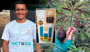 El café de Yoniser Mego es el mejor del Perú y se cultiva en Cajamarca a 1.990 metros de altura