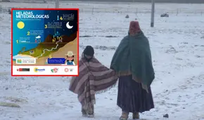 ¡Hasta -13° C! Senamhi advierte de heladas en múltiples regiones del Perú a partir del 25 de agosto