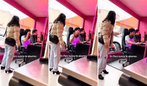Joven encuentra a su novio en cabina de videojuego de conocida tienda en Perú y le 'arma escena'