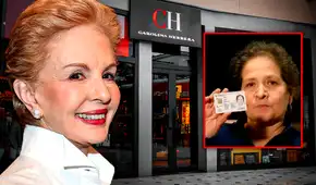 Carolina Herrera, la peruana que ganó batalla legal a marca de lujo, da su descargo: "Qué estupidez" Carolina Herrera, la peruana que ganó batalla legal a marca de lujo, da su descargo: "Qué estupidez"