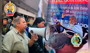 Huelga de hambre del Sutep y Sidesp por Nombramiento Docente y pago de deuda social