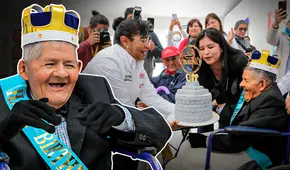 La emotiva historia del hombre más longevo del Inabif que cumple 110 años sin ningún familiar vivo