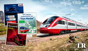 Nuevos trenes para el Perú: conoce los 7 proyectos que tiene el MTC para los próximos años