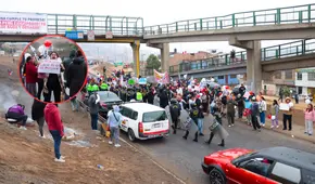 Callao: vecinos bloquean la Av. Néstor Gambetta por falta de agua y desagüe