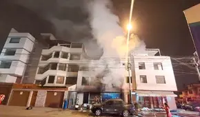 Incendio en lavandería de Surco deja cinco heridos: fuga de gas sería la causa