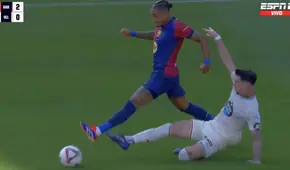 ¡Con hat-trick de Raphinha! Barcelona aplastó 7-0 a Real Valladolid y tiene puntaje perfecto en LaLiga