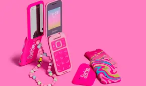 El teléfono de Barbie es real: cuesta US$ 130 y se parece a los antiguos 'sapitos' de Nokia