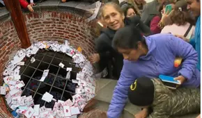Madre conmueve con deseo para su niño en el pozo de Santa Rosa: "Que no pierda la vista, necesita una prótesis"