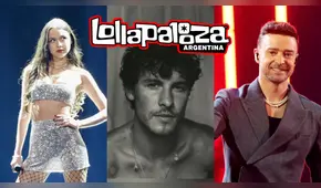 Lollapalooza Argentina 2025: Justin Timberlake, Olivia Rodrigo y Shawn Mendes lideran el cartel oficial