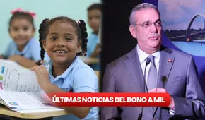 PAGO de Bono a Mil 2024 EN VIVO HOY, 7 de septiembre: BUENAS NOTICIAS, LINK de Minerd y últimas novedades