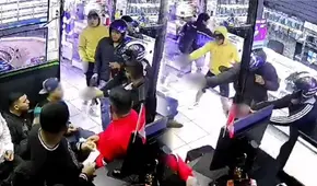 Asesinato en Las Malvinas: las impactantes imágenes del tiroteo en una casa de apuestas