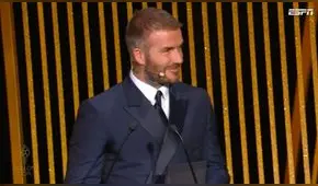 David Beckham: gana premio Emmy por el documental