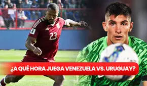¿A qué hora juega Venezuela vs. Uruguay por las Eliminatorias 2026? Conoce AQUÍ todos los horarios