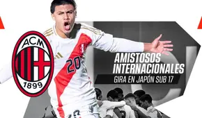 Juega en el AC Milan, sueña con ganar la Champions League y fue convocado por la selección peruana sub-17