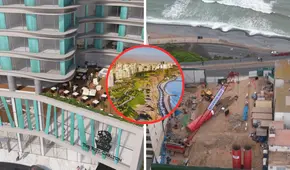 Un hotel de lujo de 5 estrellas en el Malecón de Miraflores que tendrá 20 pisos se está construyendo entre tanta controversia